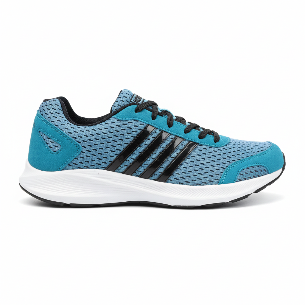 Hindon Running Shoes 4 Patti - Blue - Inner Side View