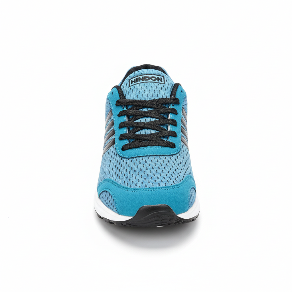 Hindon Running Shoes 4 Patti - Blue - Top View