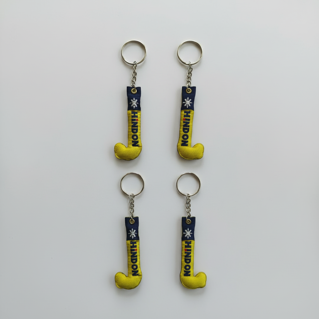 Hindon Hockey Keyring Pack of 4